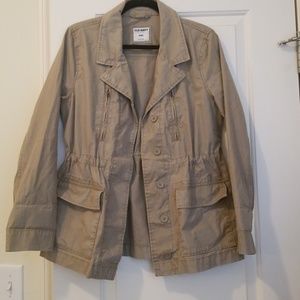 Old navy women's cargo jacket